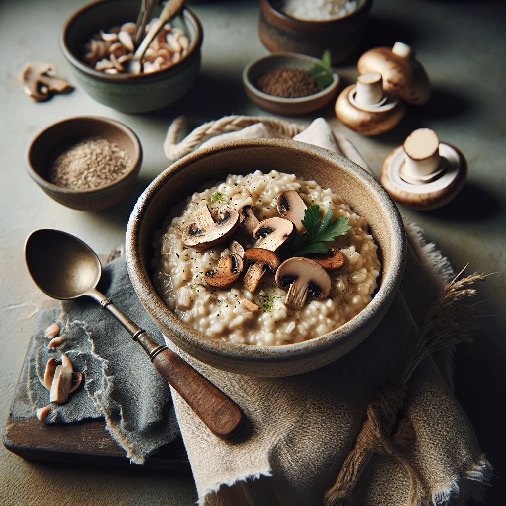 Creamy Mushroom Risotto