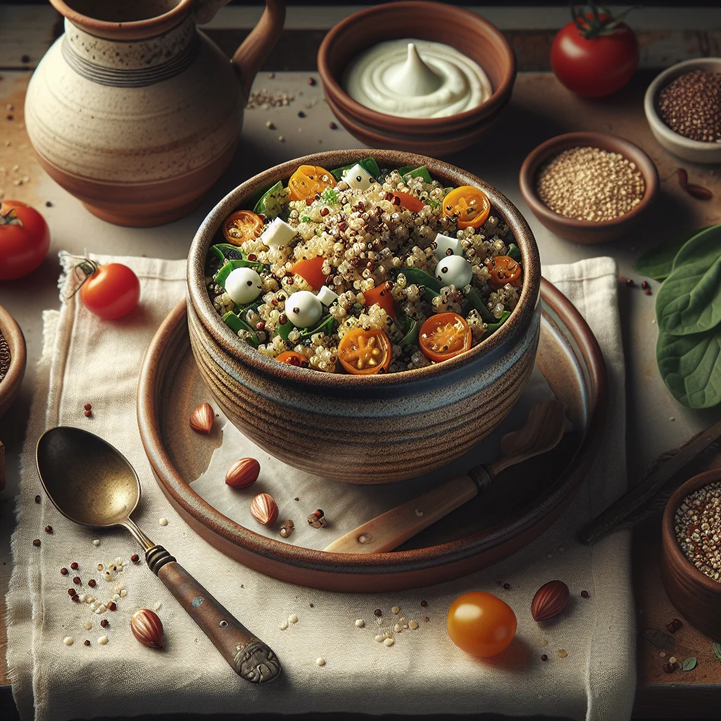 Griechischer Quinoa Salat