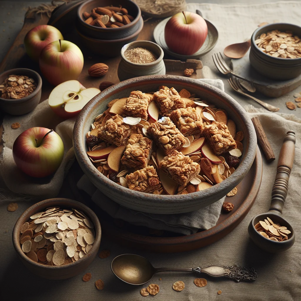 Crispy Apple Muesli Bars