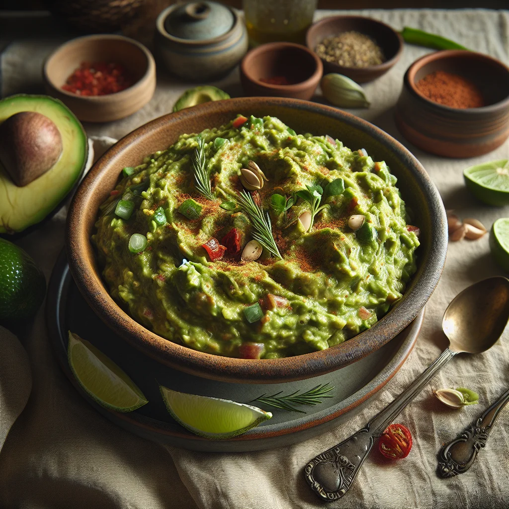 Lecker hausgemachte Guacamole