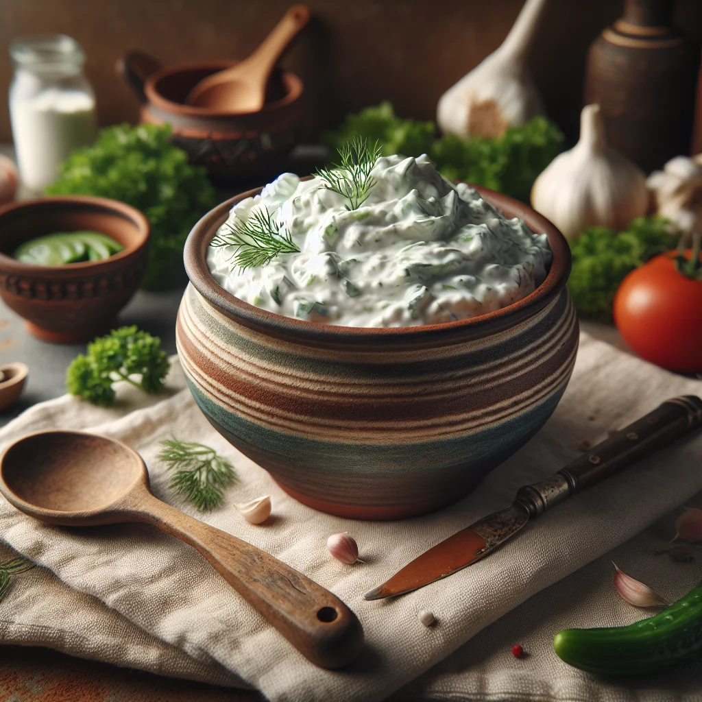 Fantástica Tzatziki Caseira