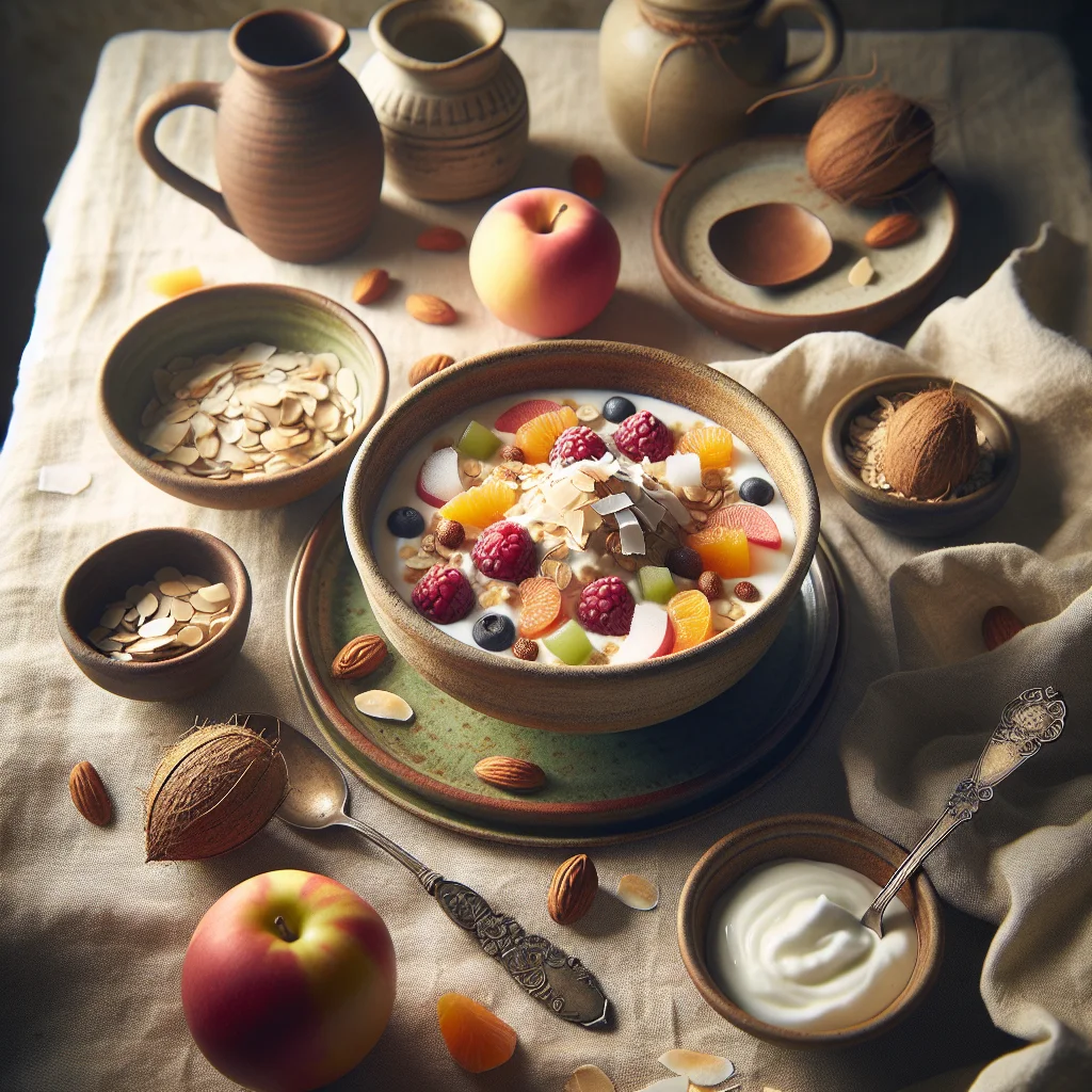 Parfait de Coco e Frutas Frescas