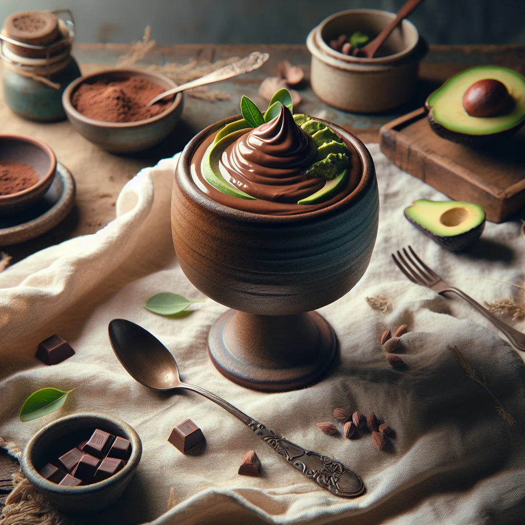 Healthy Chocolate Avocado Mousse