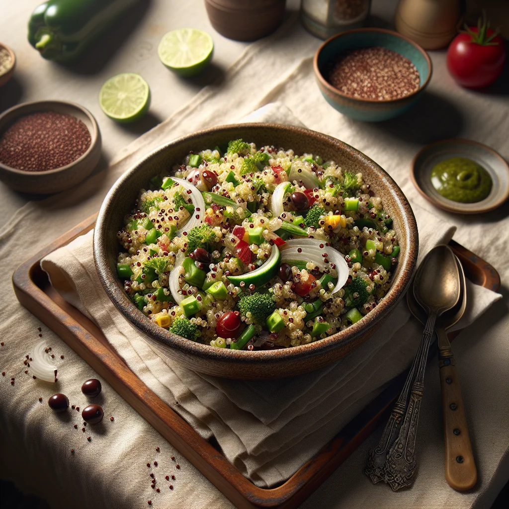 Healthy Mexican Quinoa Salad