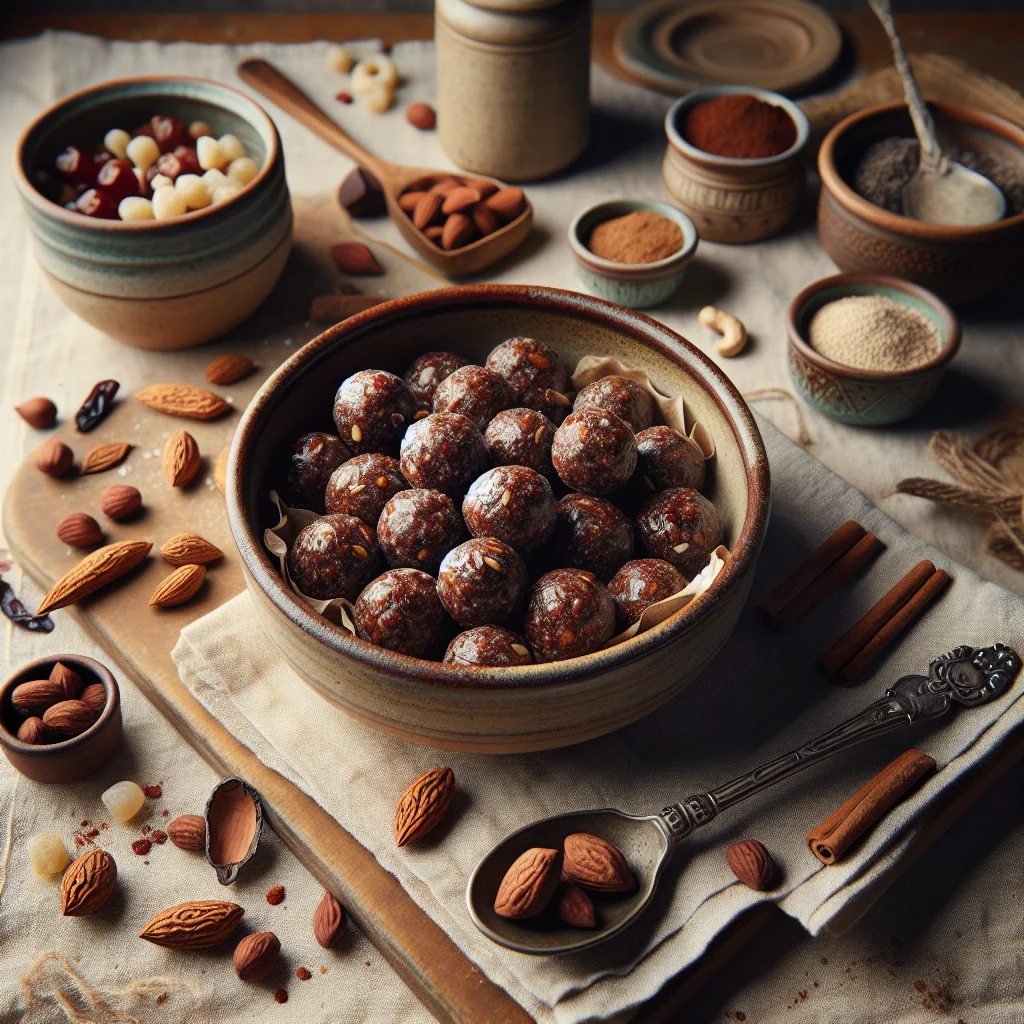 Superfood Energy Balls with Dates and Nuts