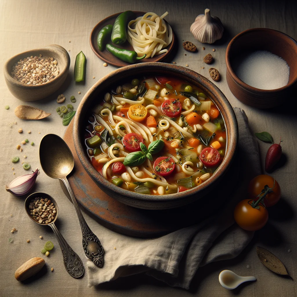 Sopa Minestrone Italiana Clássica