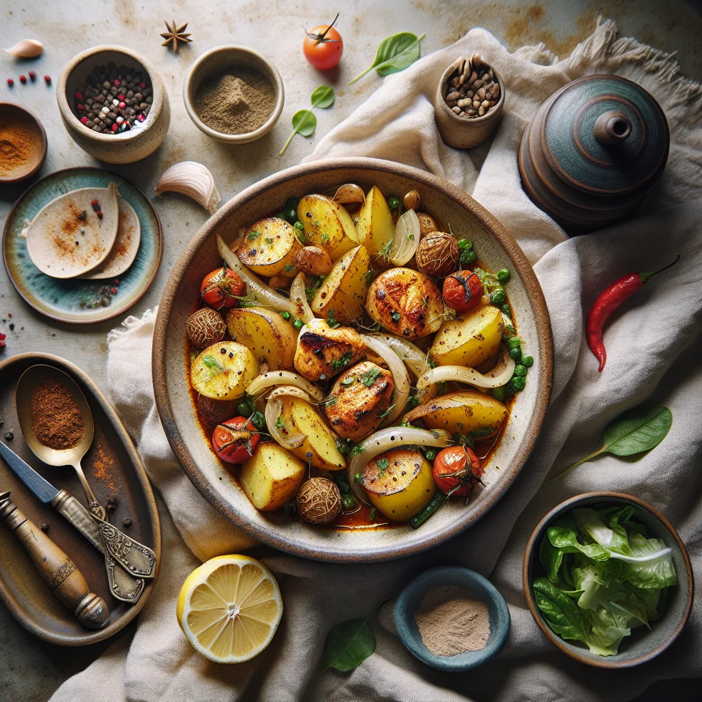 Especial do Chef: Bacalhau Assado com Frango Temperado e Alface Fresca