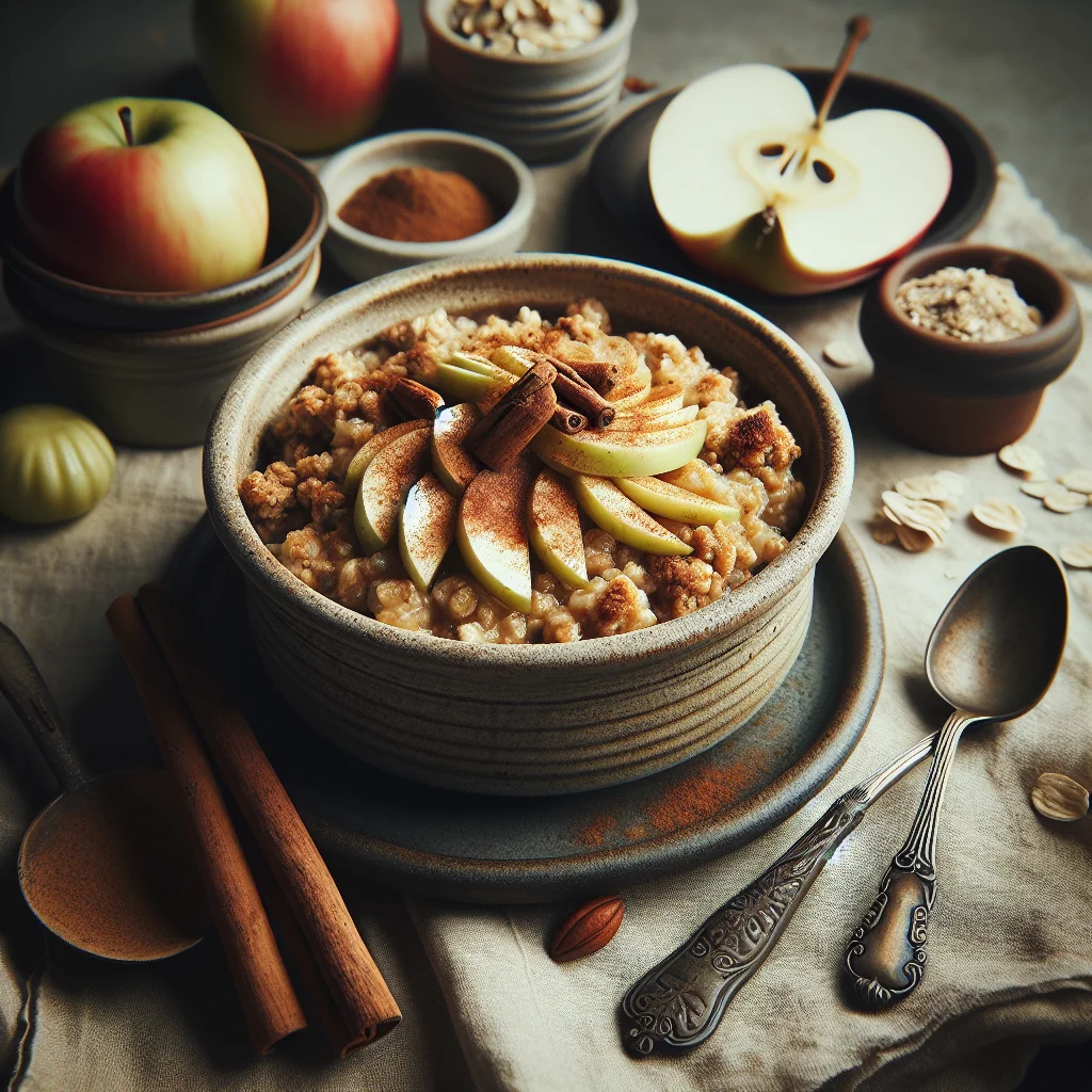 Apple Cinnamon Oat Crumble
