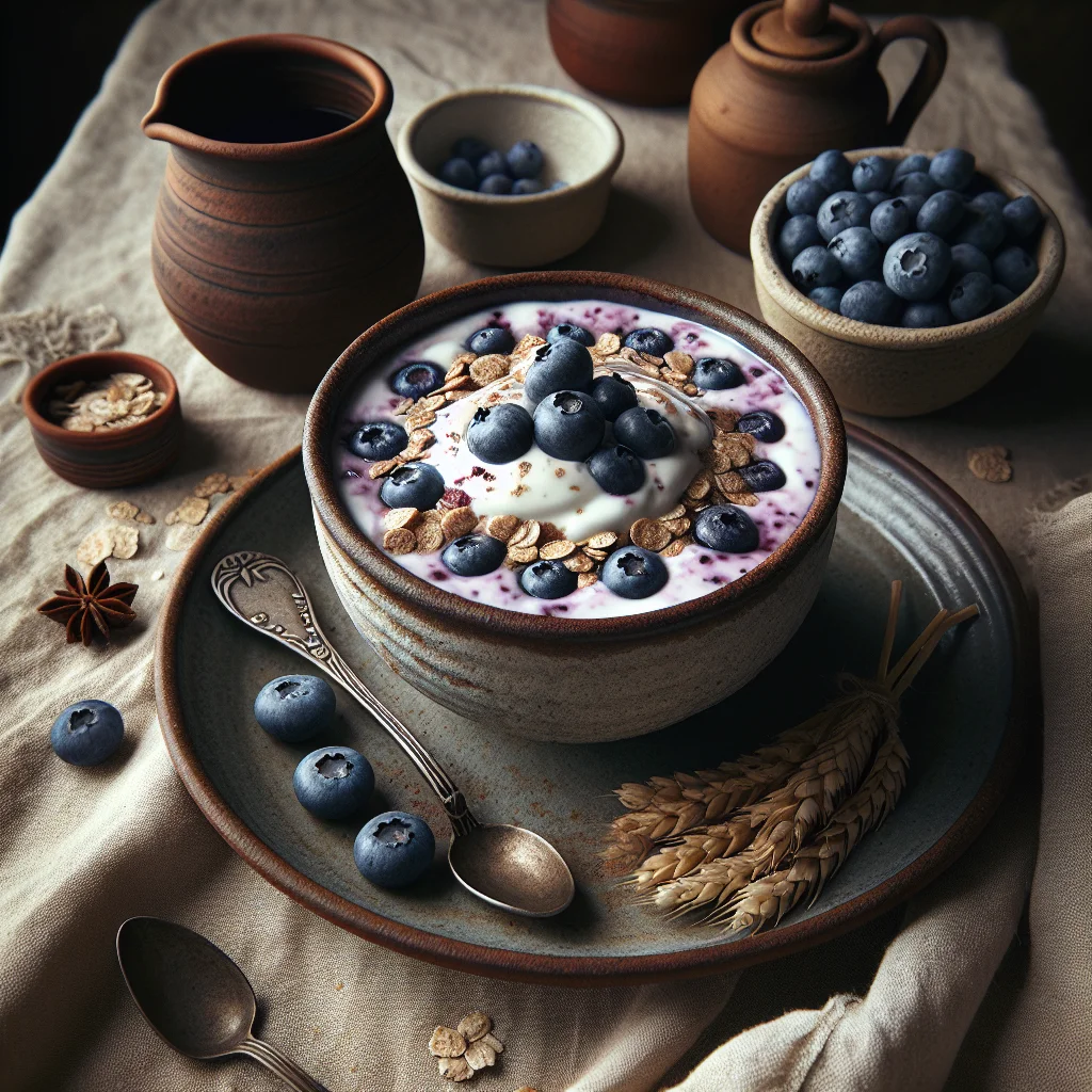 Healthy Blueberry Yogurt Parfait