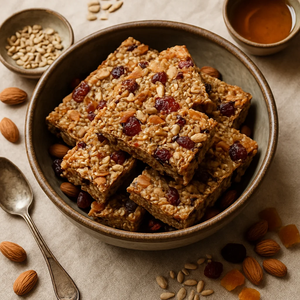 Energievolle Nuss & Obst Riegel