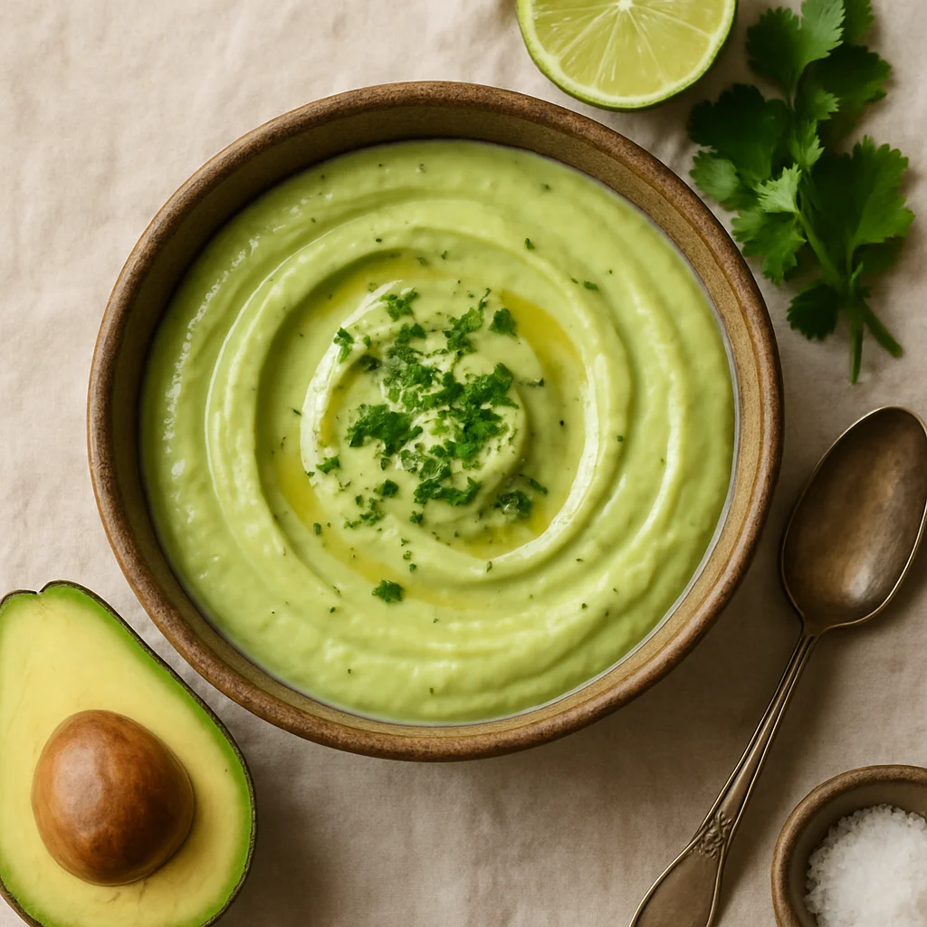 Molho Cremoso de Abacate e Limão
