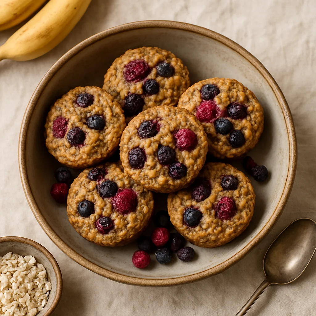 Fruity Oat Muffins