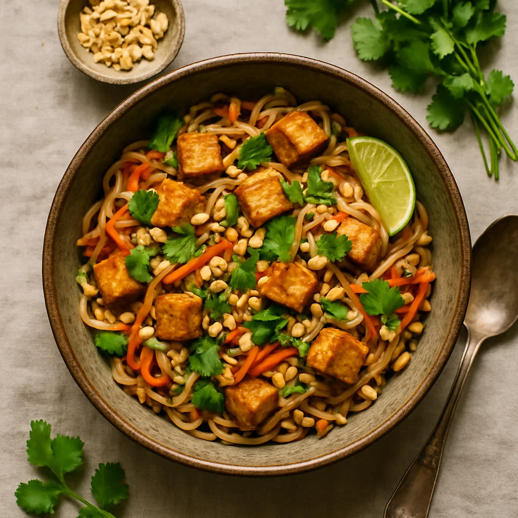 Verrukkelijke Vegan Pad Thai met Tofu
