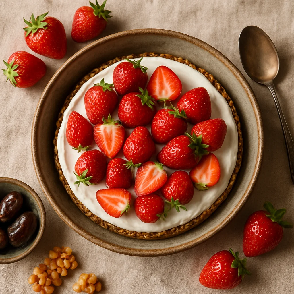 Verslavend Verantwoorde Aardbeien Cheesecake