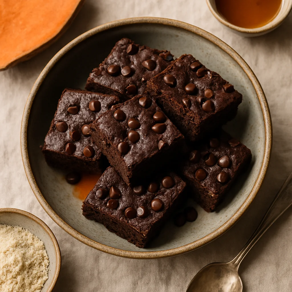 Zalige Zoete Aardappel Brownies