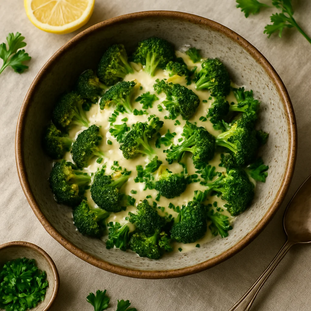 Bijzondere Broccoli met Zelfgemaakte Romige Citroensaus
