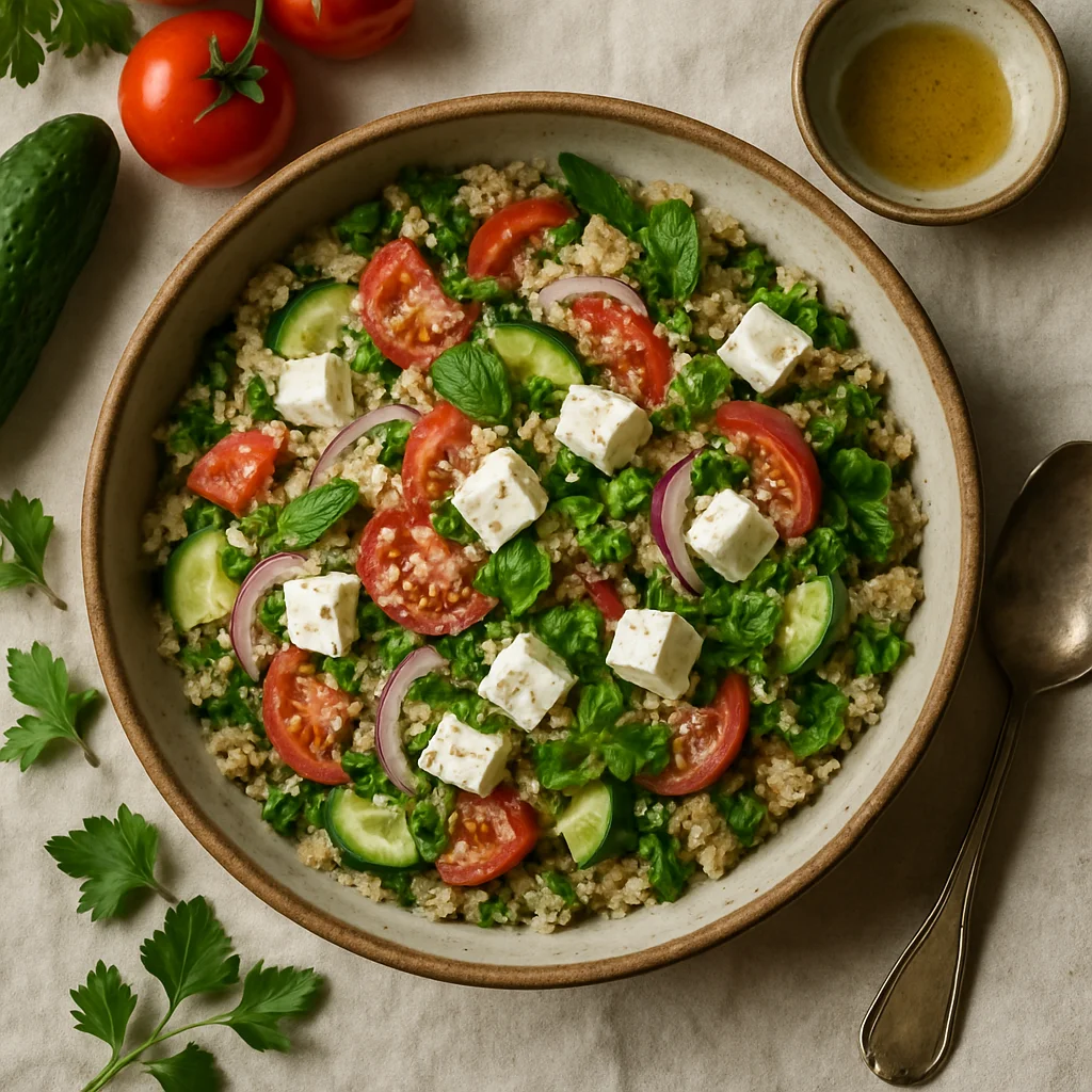 Geweldige Griekse Quinoa Salade