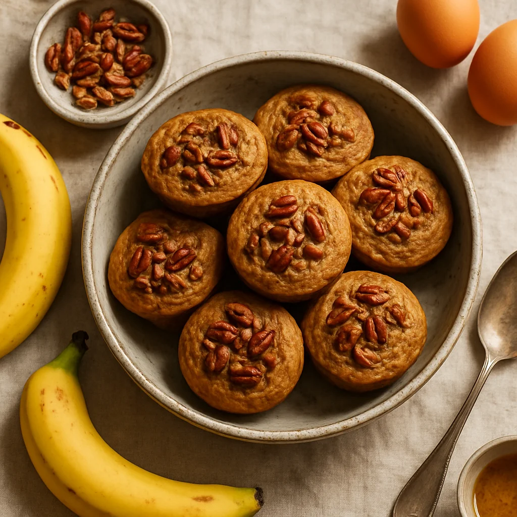 Super Snelle Bananenbrood Muffins