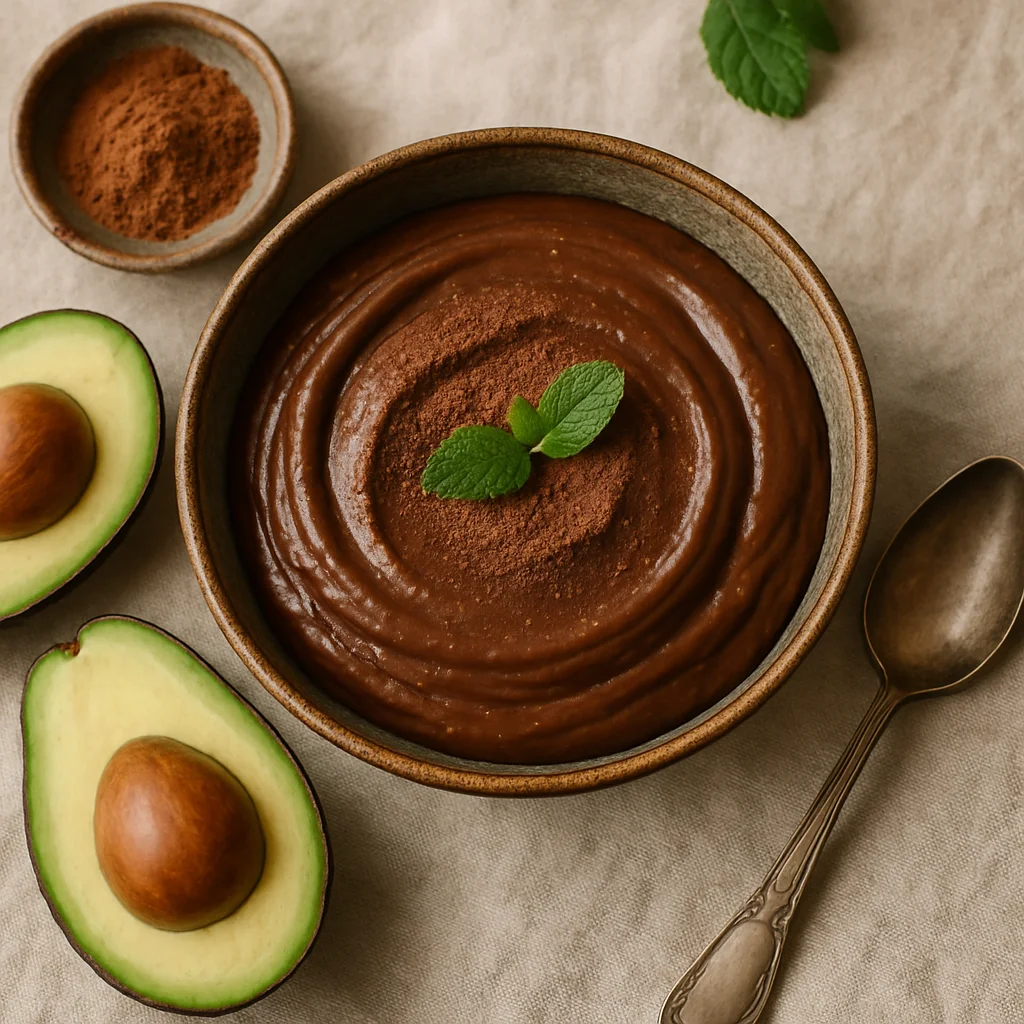 Refreshing Avocado-Chocolate Mousse