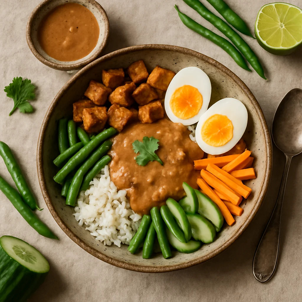 Vega Gado Gado com Tempeh