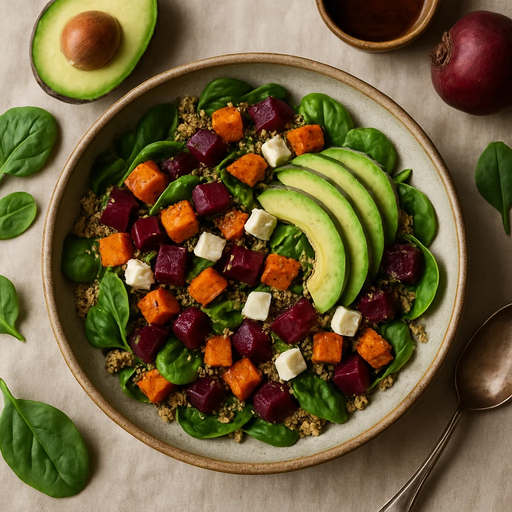 Chef's Special Quinoa Salat mit Geroestetem Gemuese