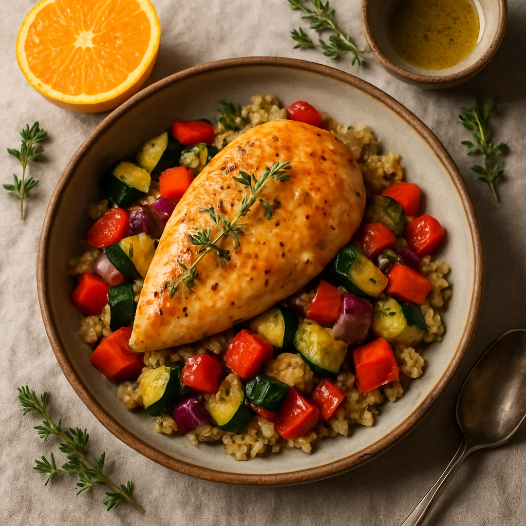 Chef's Special: Malse Kipfilet met een Twist van Sinaasappel en Tijm