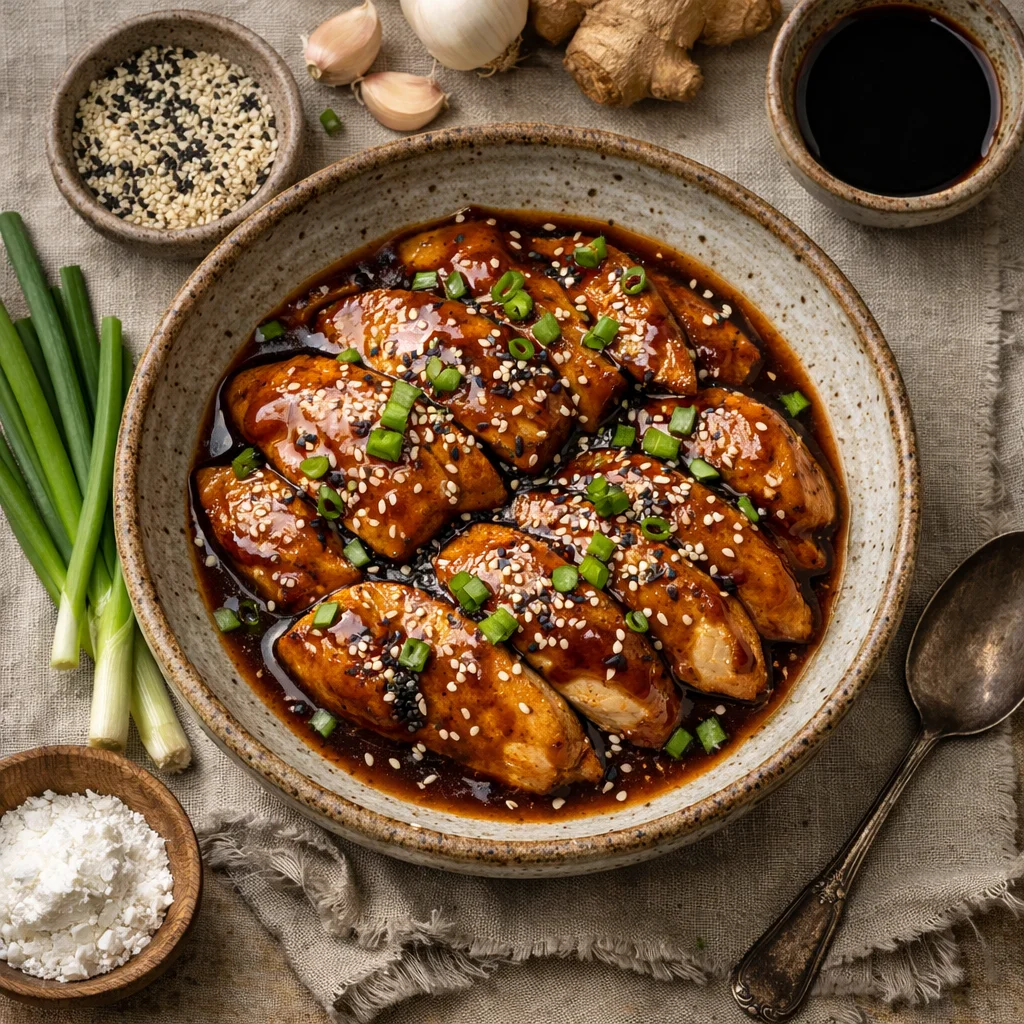 Gezonde Kip Teriyaki met Zelfgemaakte Saus