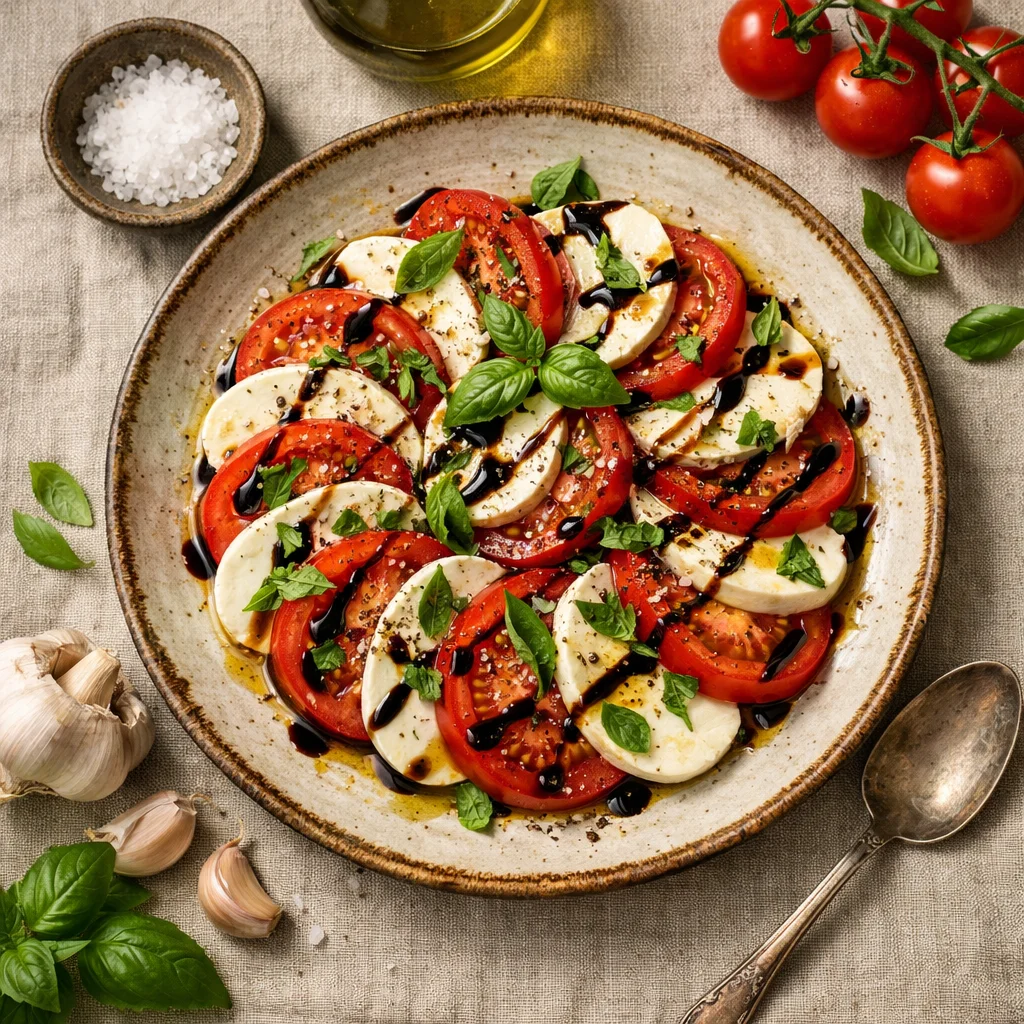 Italiaanse Caprese Salade