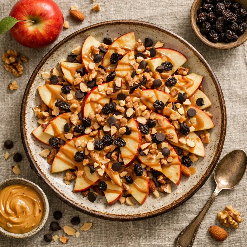 Knapperige Zoete Appel Nachos