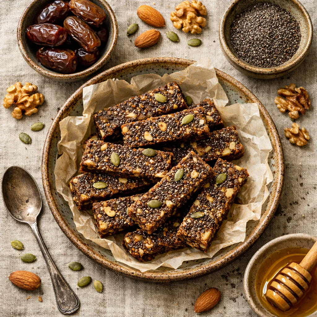 Energieke Noten-dadelrepen