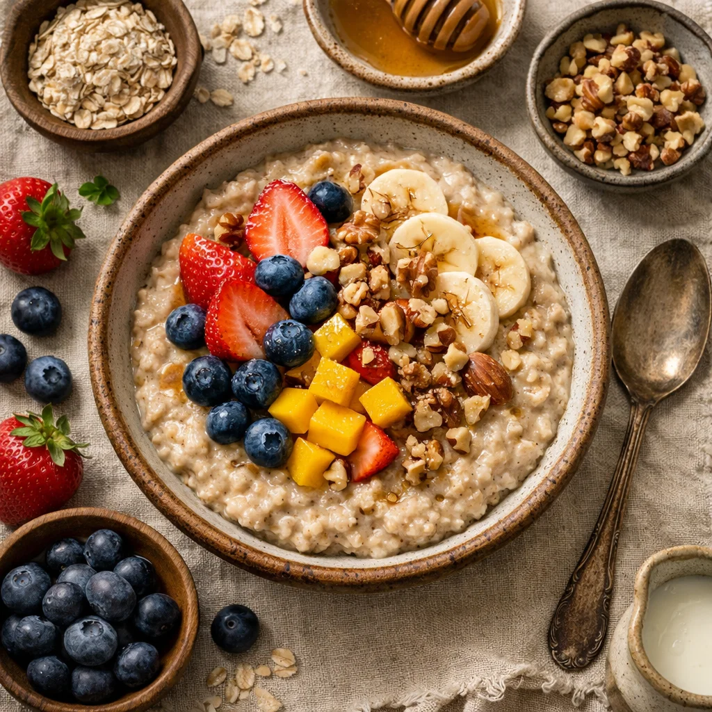 Heerlijke Havermoutpap met Vers Fruit