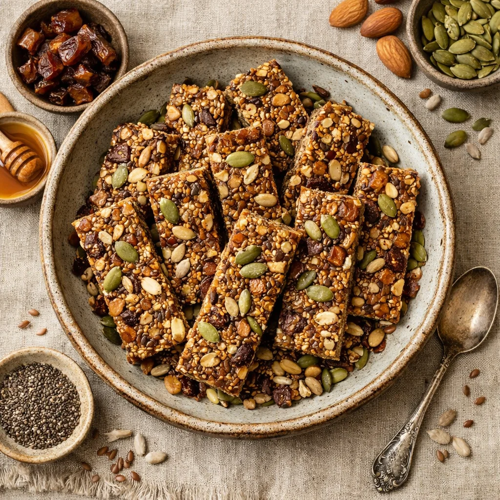 Vezelrijke Noten en Zaden Repen