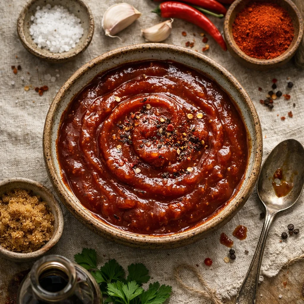 Zelfgemaakte Pittige Barbecuesaus Recept