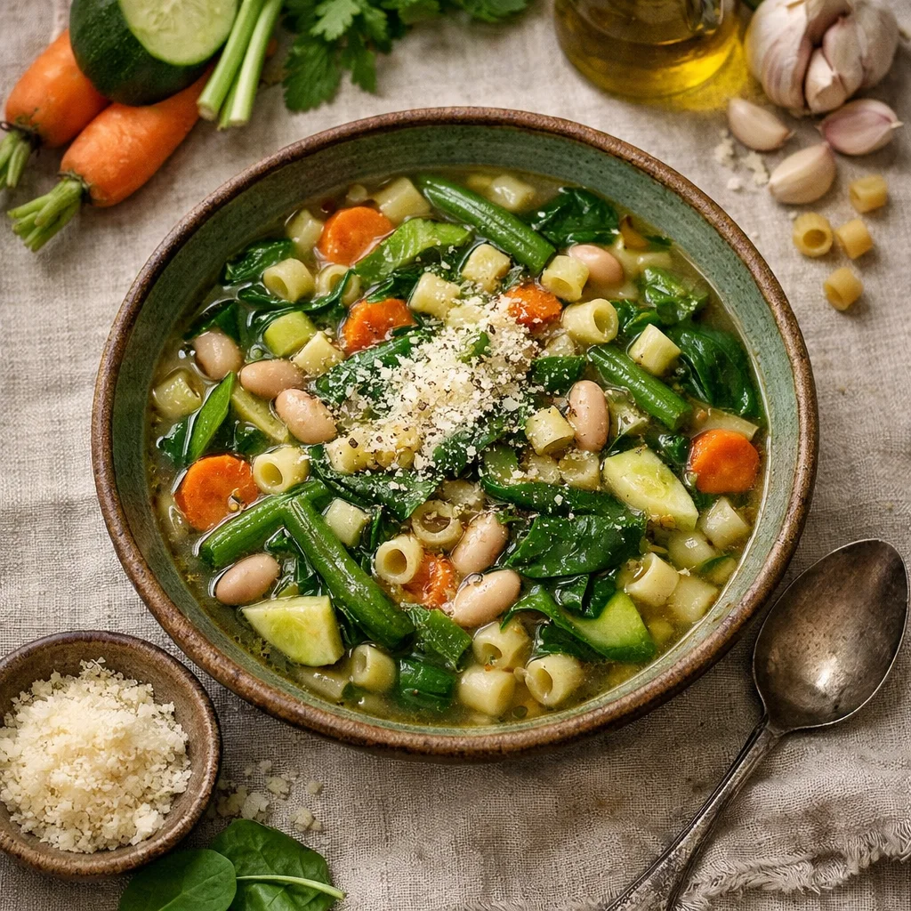 Italiaanse Groene Minestrone