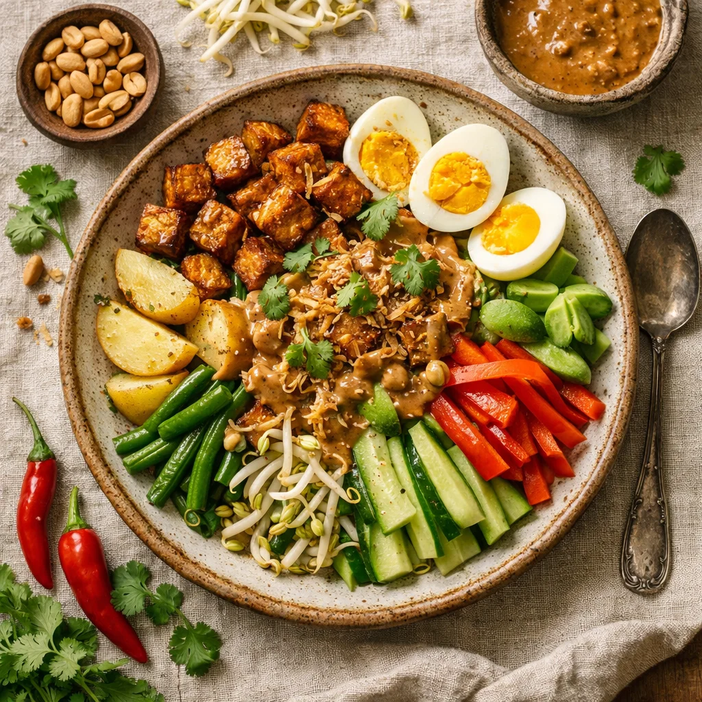 Vega Gado Gado Salade