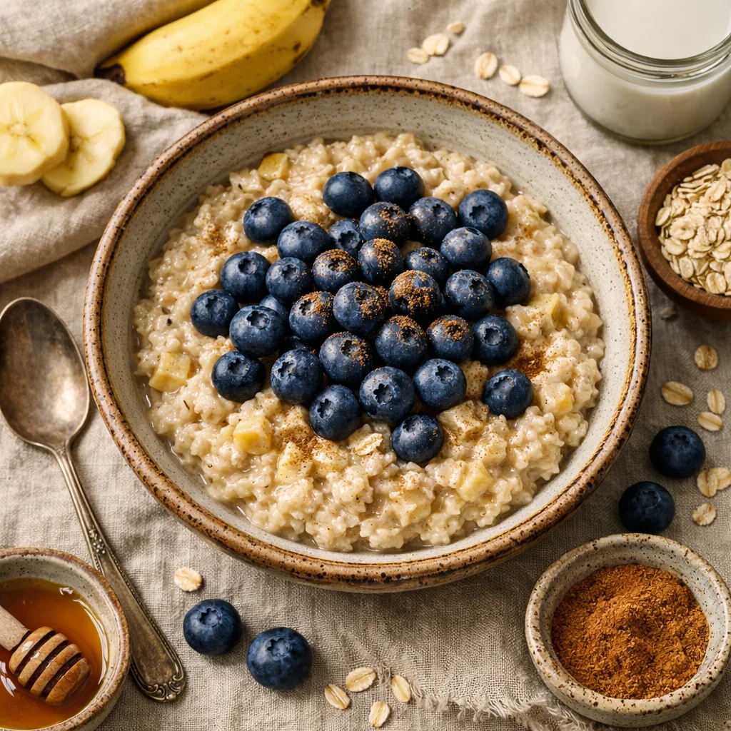 Gezond Ontbijt met Havermout en Banaan: Een Energieboost voor je Ochtend