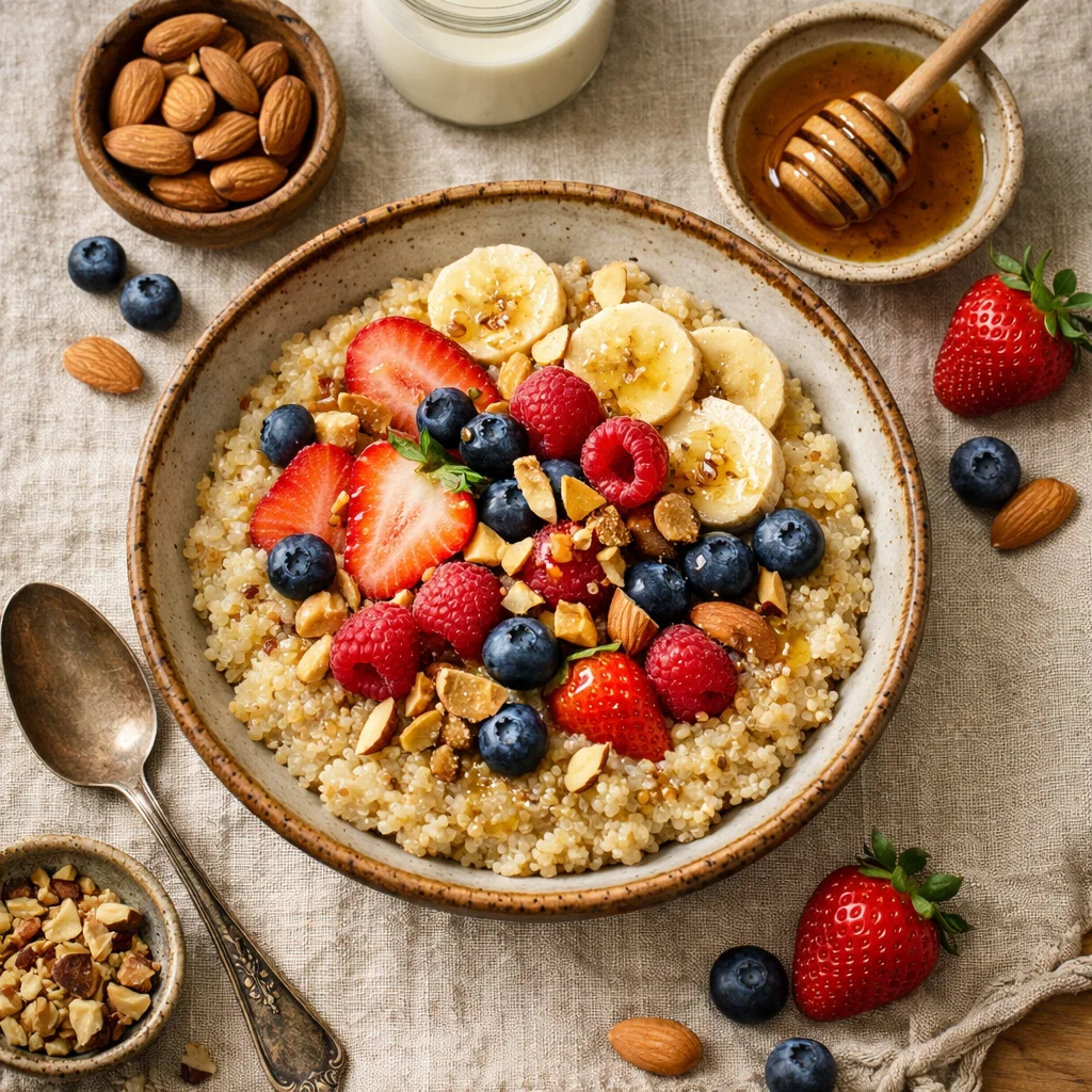 Heerlijke Ontbijt Quinoa met Vers Fruit
