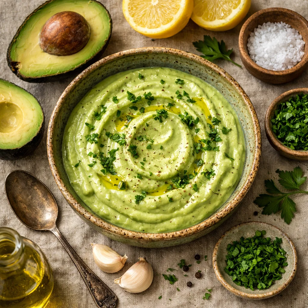 Romige Avocado-Citroen Dressing