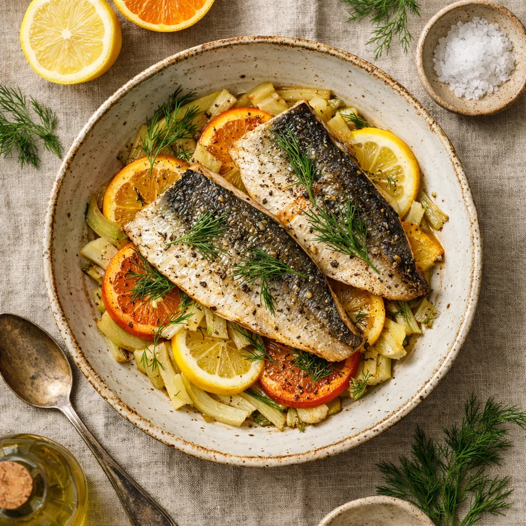 Chef's Special: Frisse Zeebaars met Citrus en Fenchel