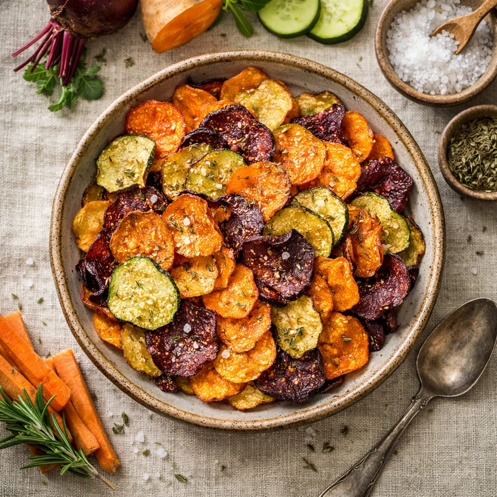 Verslavende Zoete Groente Chips