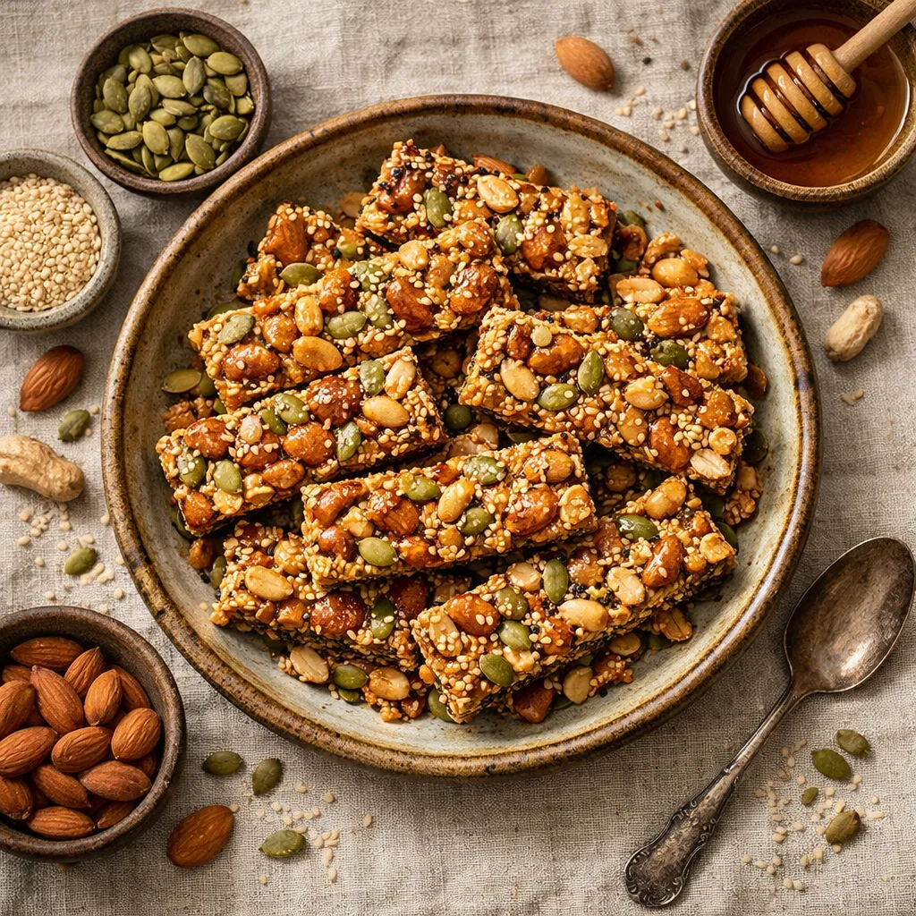 Energierijke Noten en Zaden Repen