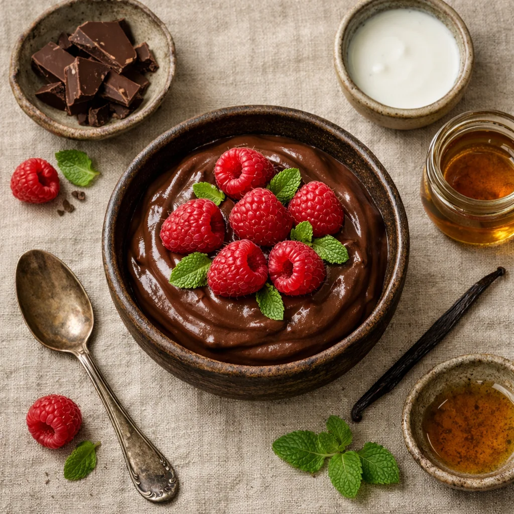 Makkelijk vegan chocolade mousse recept voor een heerlijk dessert