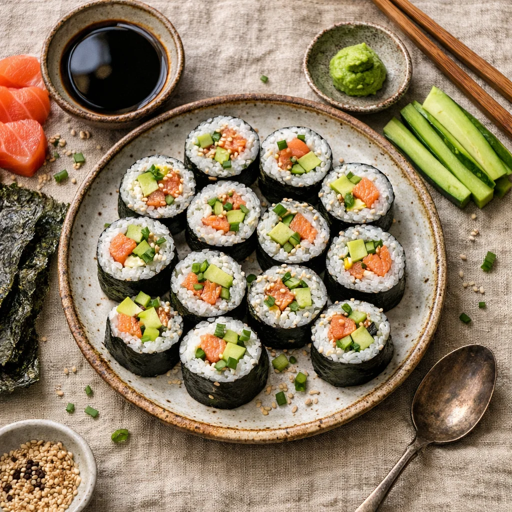 Makkelijke Zelfgemaakte Sushi voor Lunch
