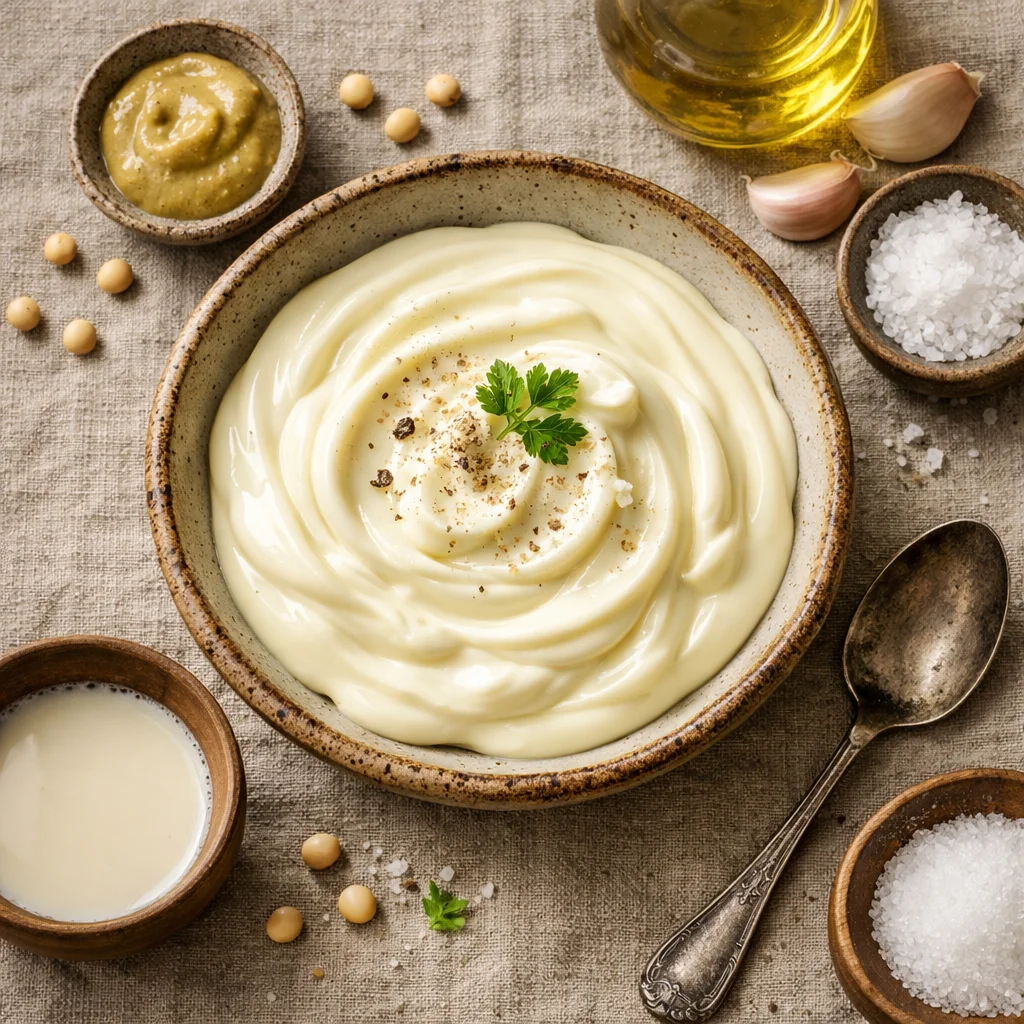 Gezonde Zelfgemaakte Mayonaise Zonder Eieren Recept