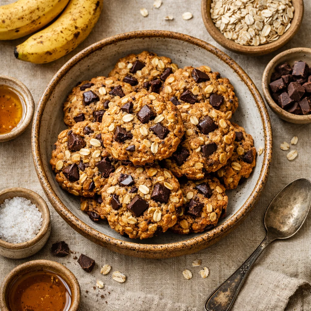Gezonde havermout koekjes met chocolade: Het perfecte tussendoortje