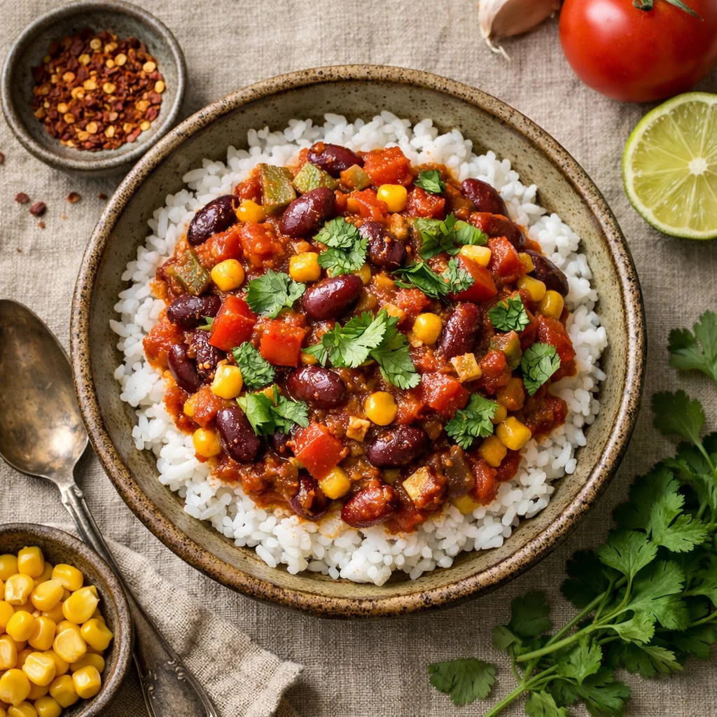 Gezonde Vega Chili Sin Carne