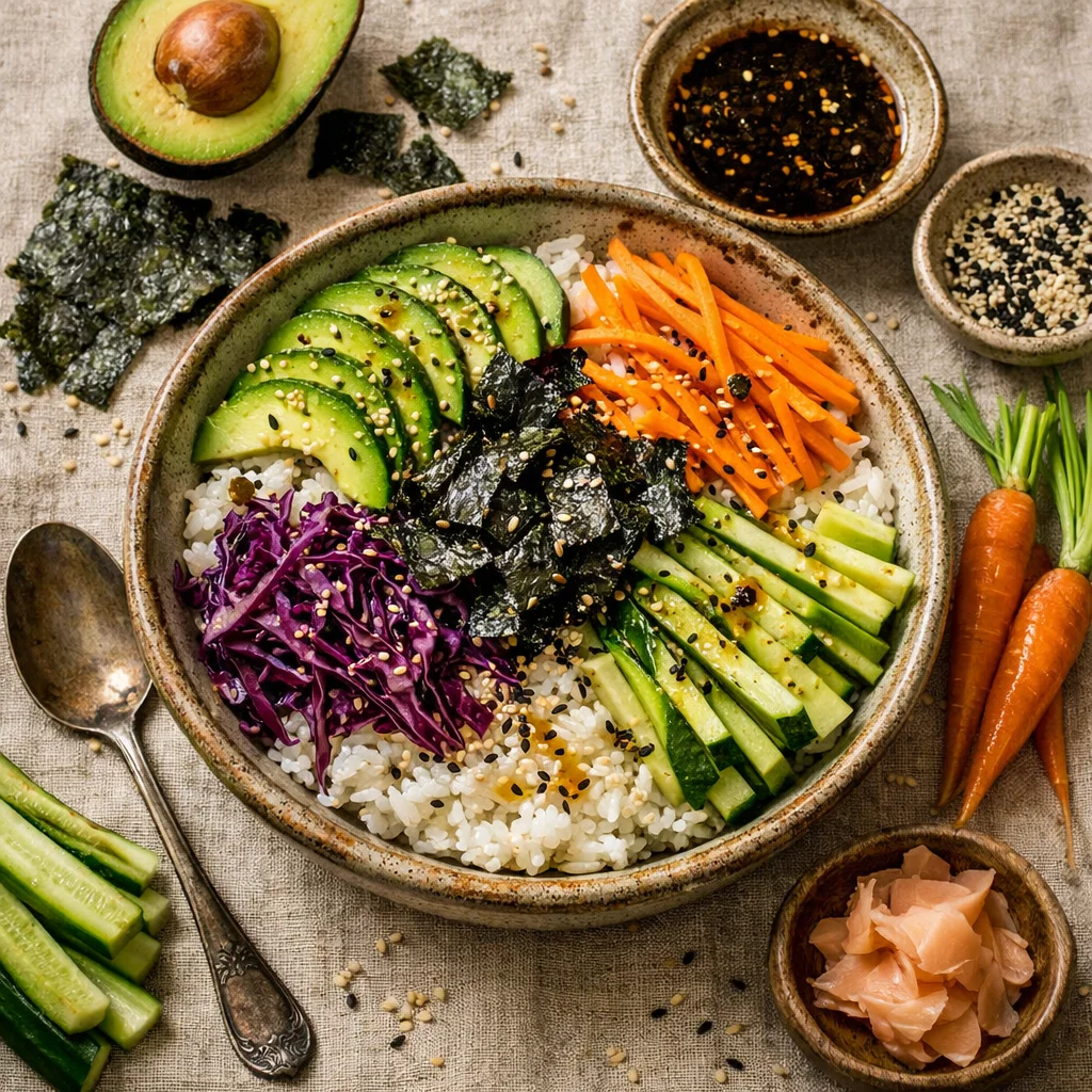 Chef's Special: Gezonde Veganistische Sushi Bowl