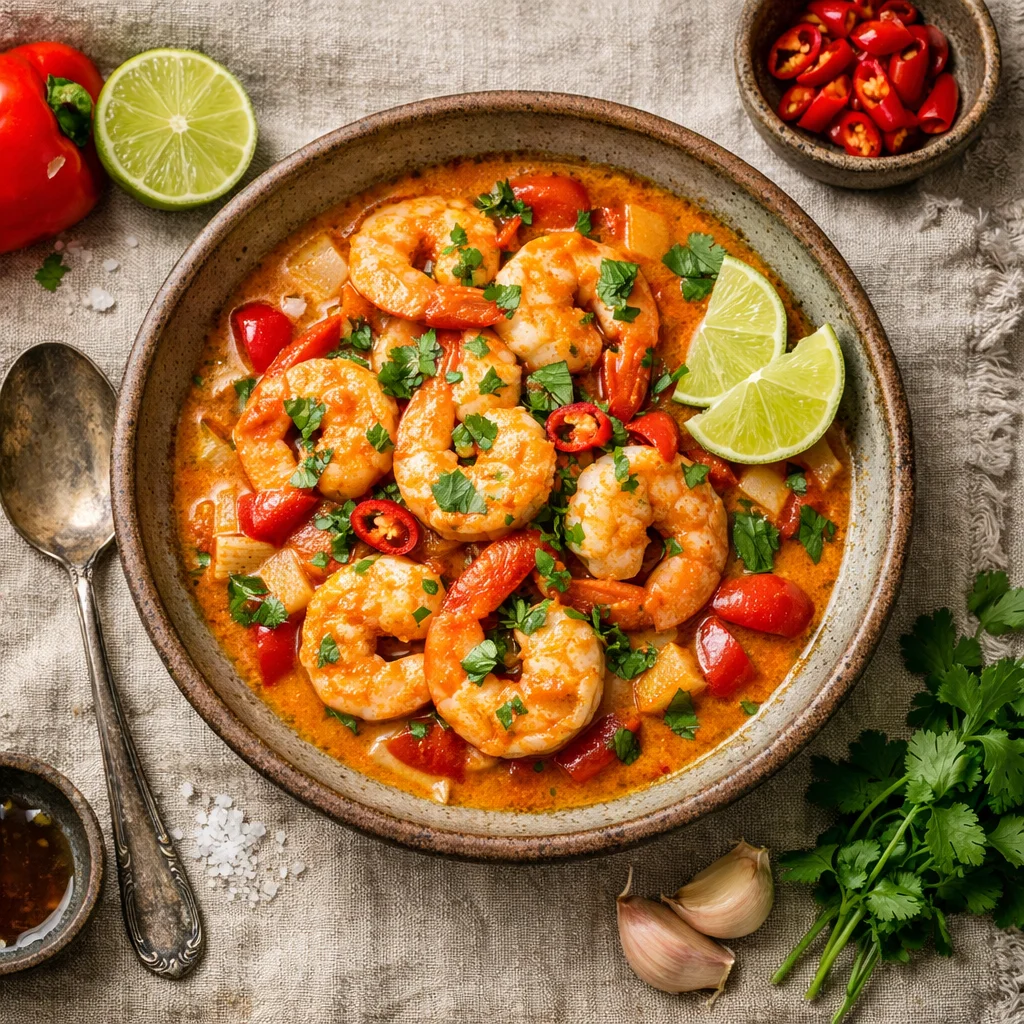 Chef's Special: Pittige Thaise Garnalen Curry