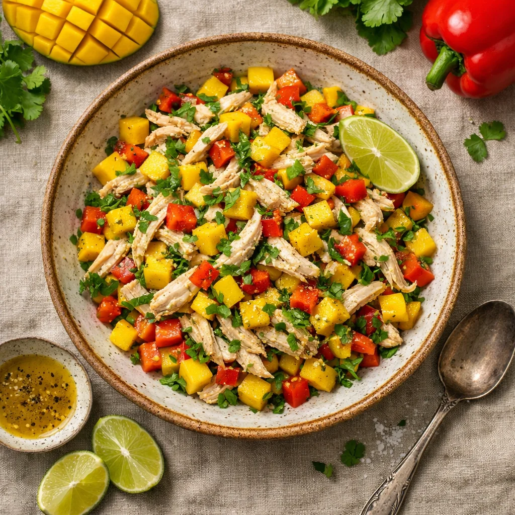 Chef's Special: Bunter Hähnchen-Mango-Salat